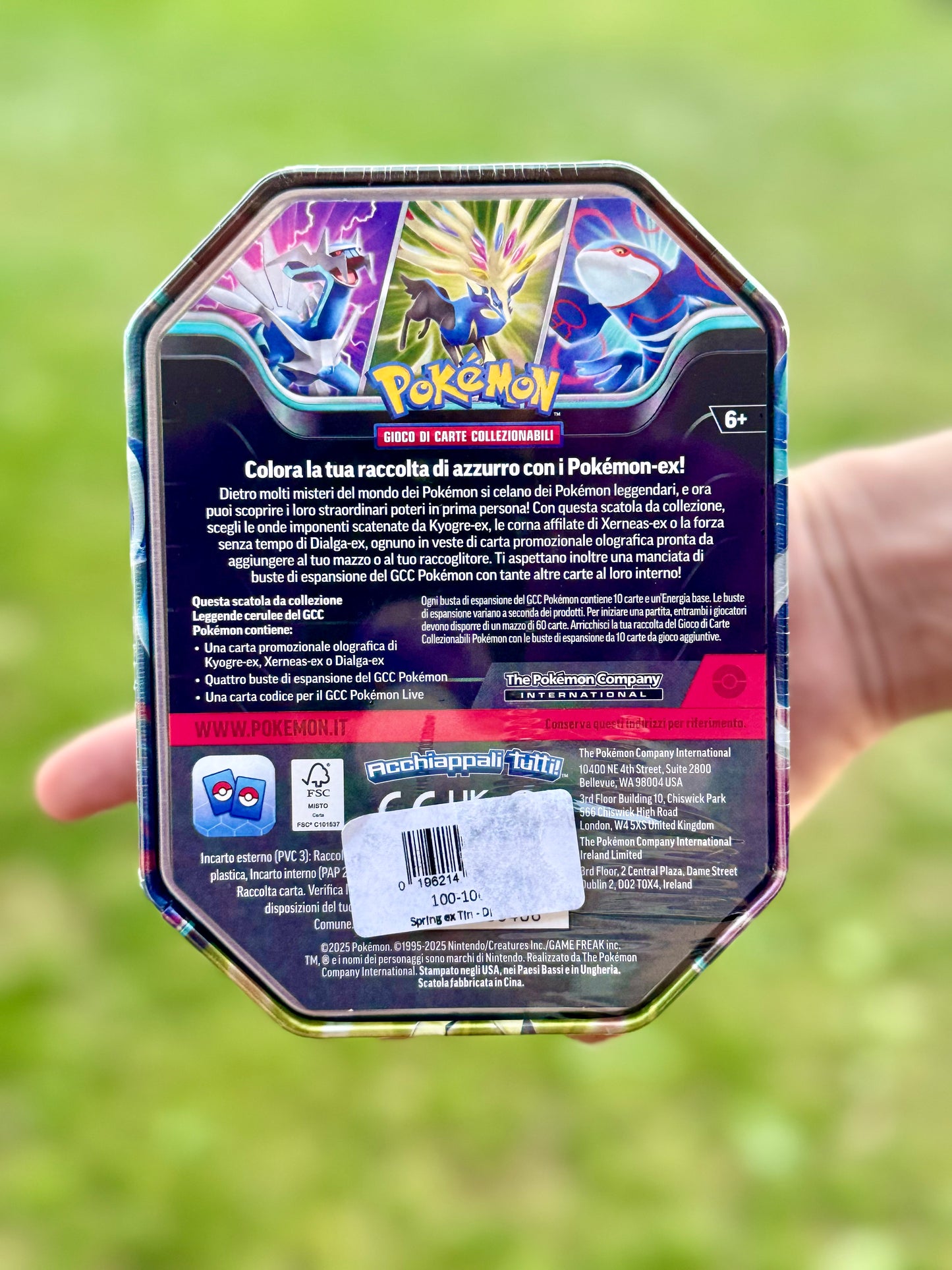 Tin da Collezione Leggende Cerulee: Dialga-ex (IT)