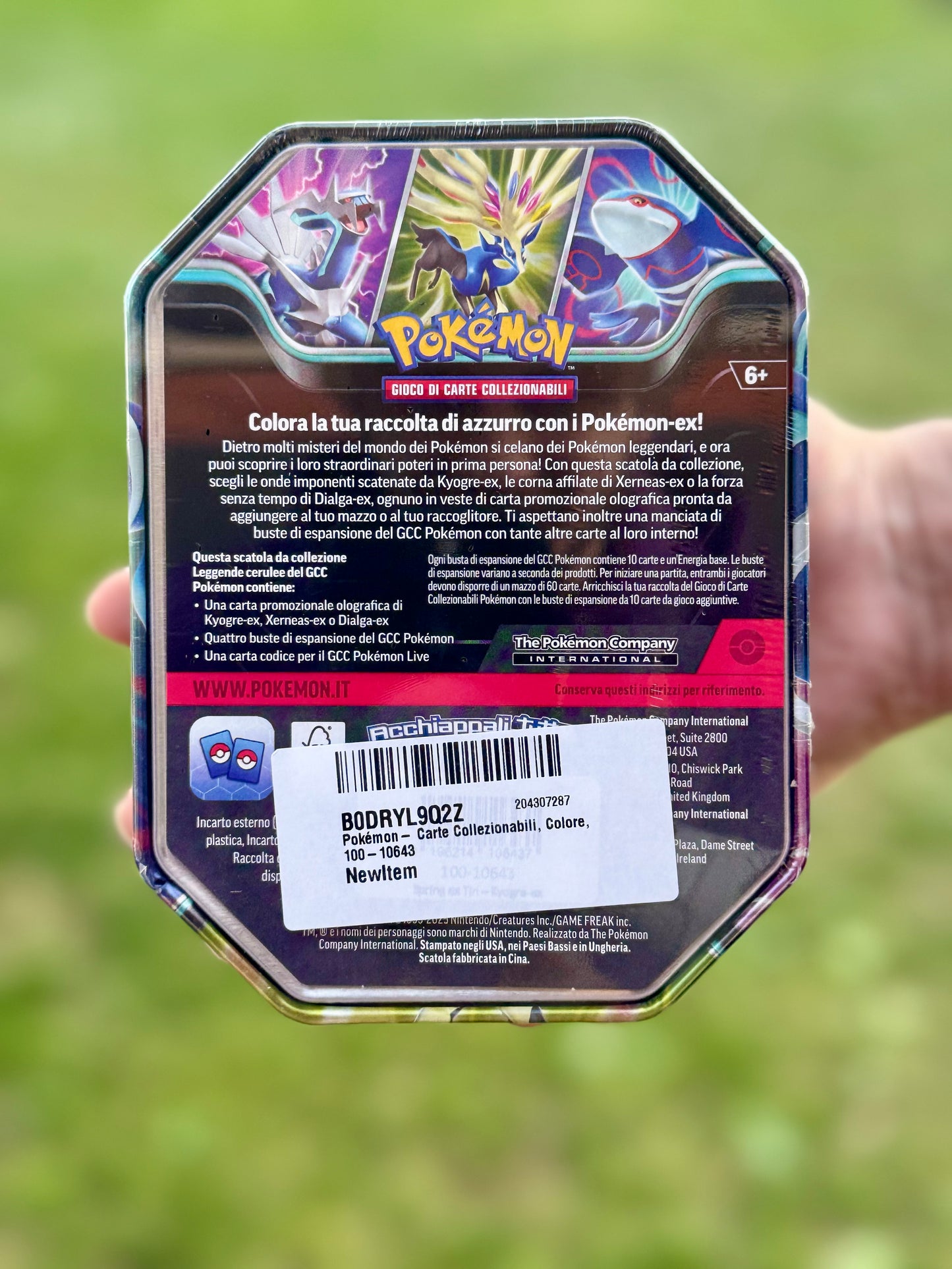 Tin da Collezione Leggende Cerulee: Kyogre-ex (IT)