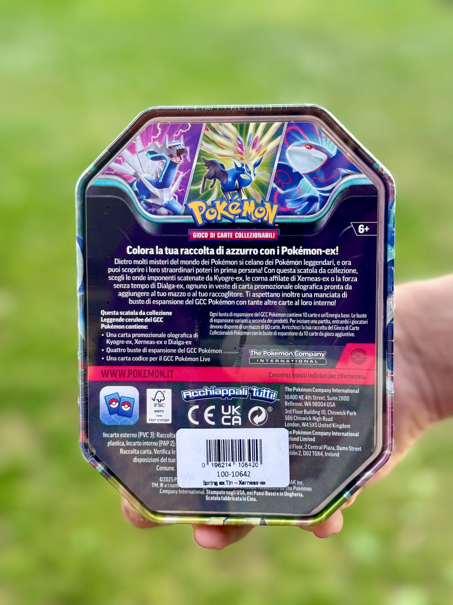 Tin da Collezione Leggende Cerulee: Xerneas-ex (IT)