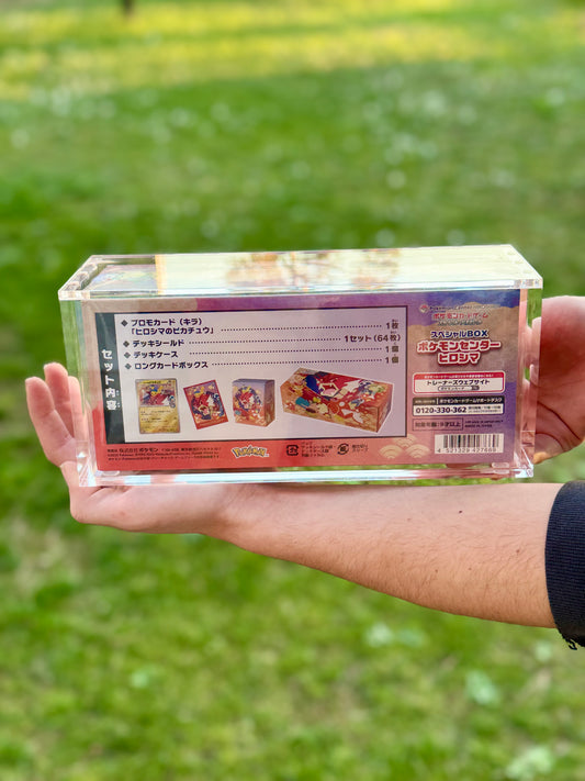 Case Protettivo in Acrilico con Magneti Pokemon Center Box