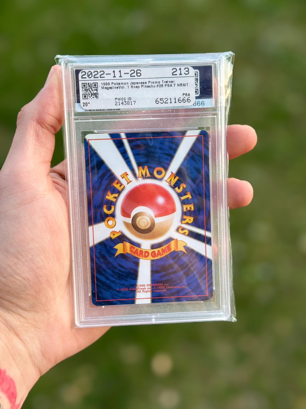 PSA 7 Pikachu (#025) - PROMO (JP)