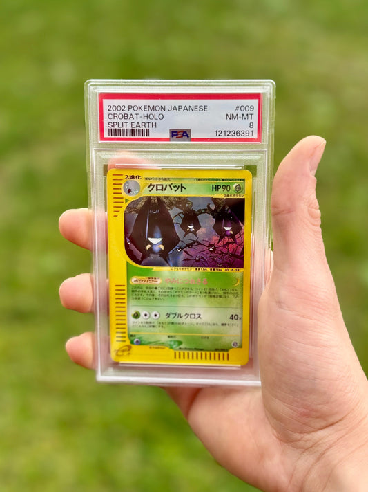 PSA 8 Crobat 1st Edition (#009) - Split Earth (JP)