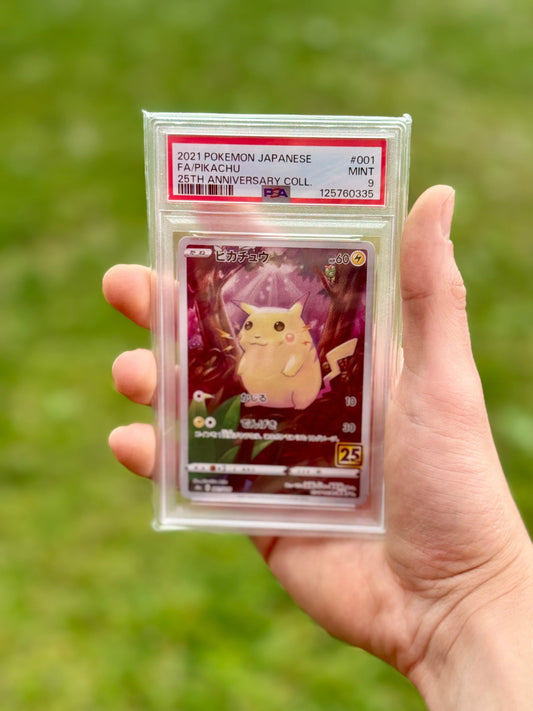 PSA 9 Pikachu (#001) - 25th. Anniversary (JP)