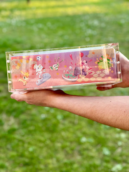 Case Protettivo in Acrilico con Magneti Pokemon Center Box