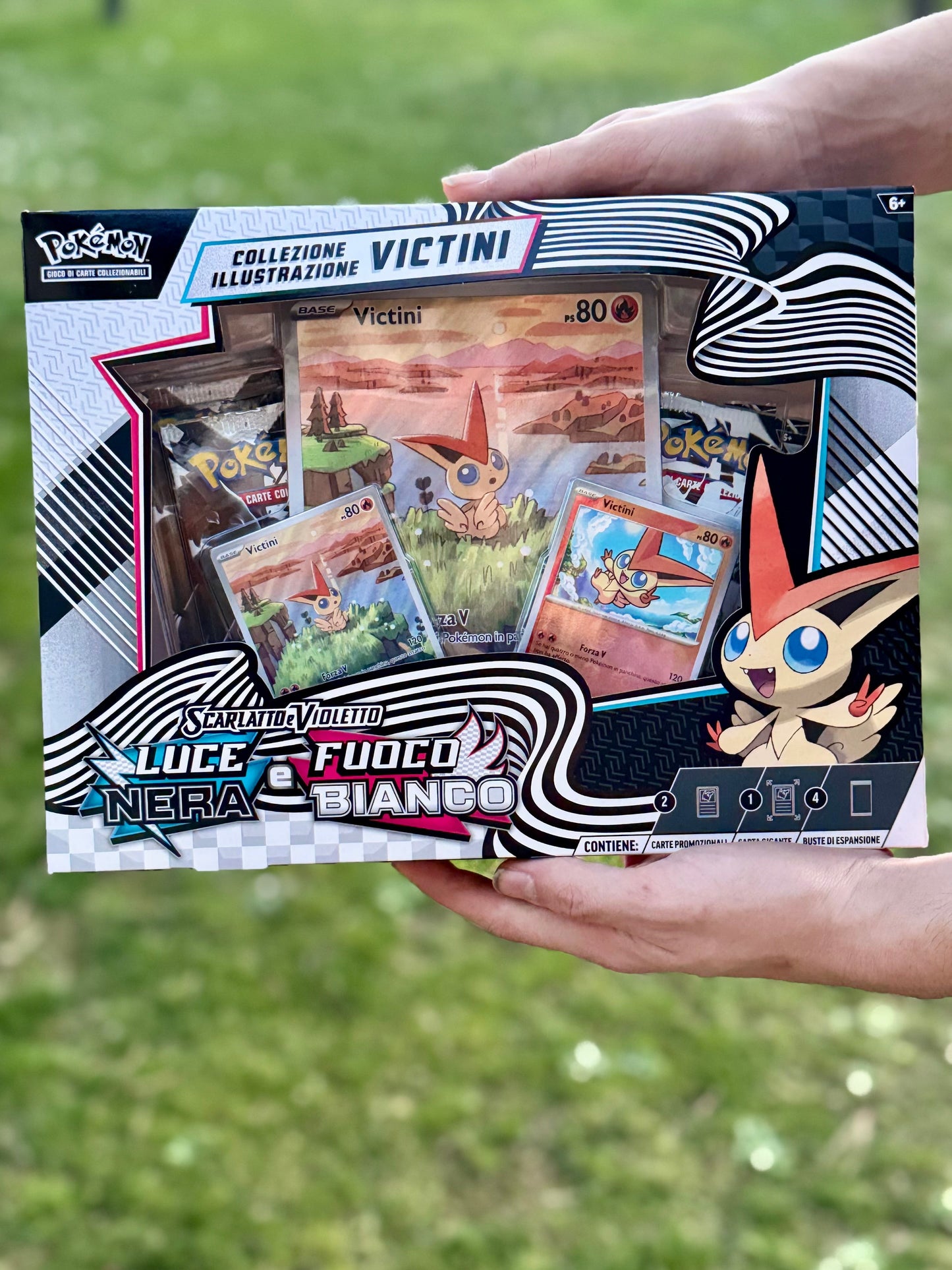 Collezione Illustrazione Luce Nera e Fuoco Bianco Victini (IT)