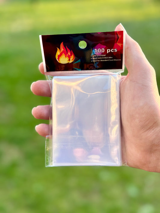 Proteggi Carte Standard– Pacchetto da 100 Sleeves Morbide: Trasparenti