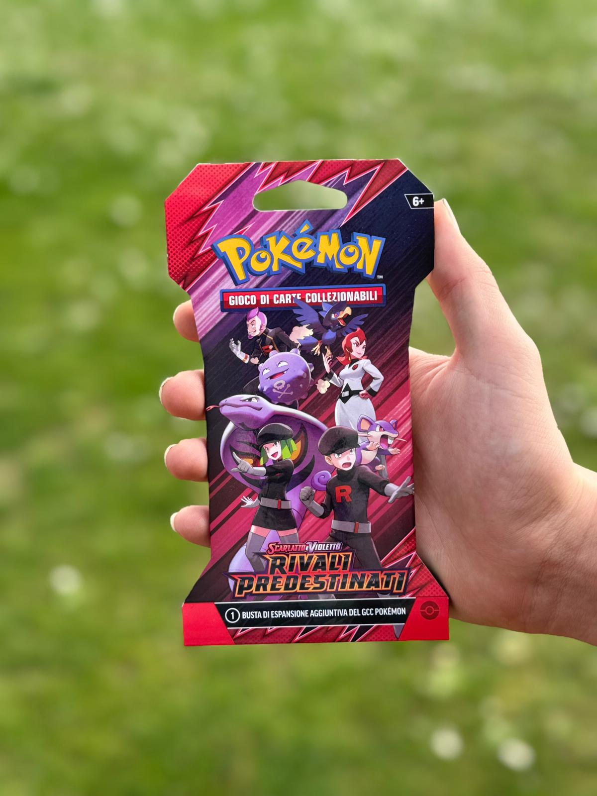 Sleeved Pack Scarlatto e Violetto Rivali Predestinati 4 Buste Set Artwork (IT)