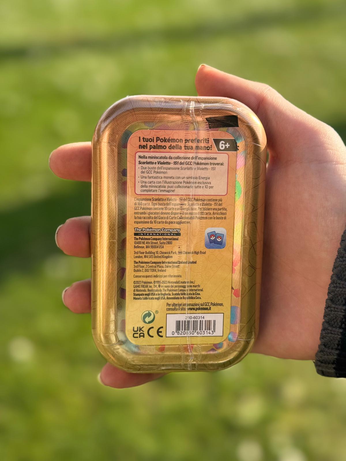 Mini Tin da Collezione 151 Magneton e Ekans (IT)
