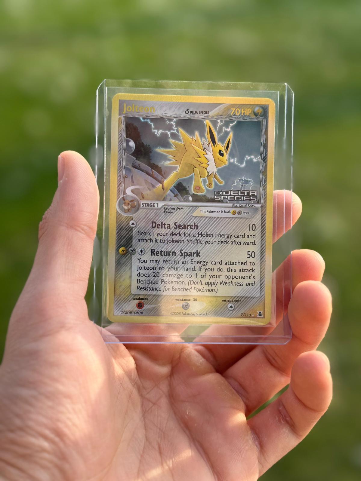 Jolteon Stamped (#7) - EX Specie Delta (ENG)