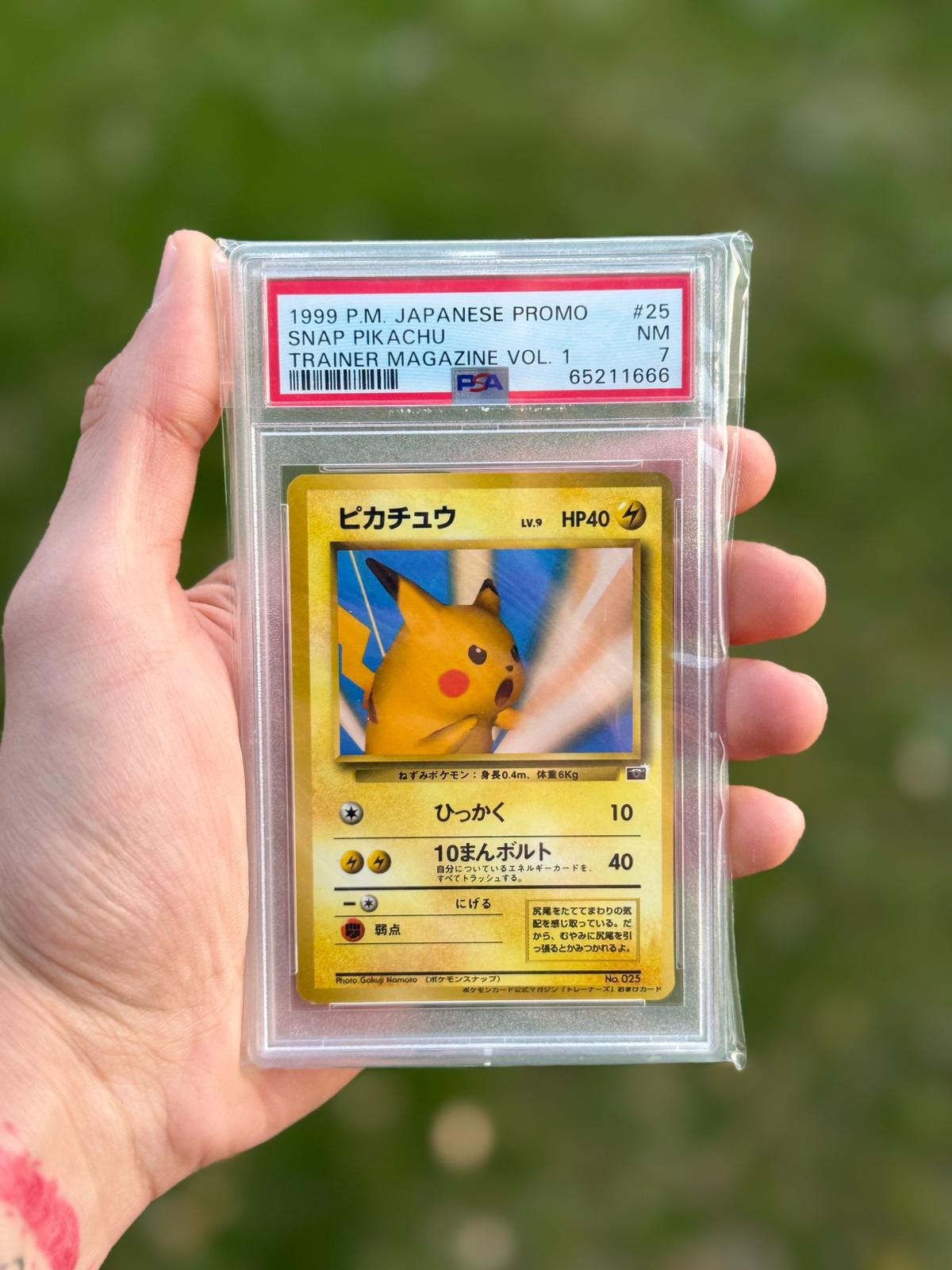 PSA 7 Pikachu (#025) - PROMO (JP)